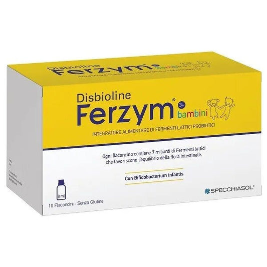 Specchiasol Disbioline Ferzym Bambini 10 Flaconcini