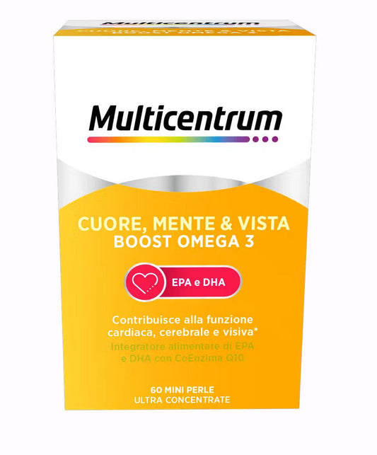 Multicentrum Cuore Mente E Vista Boost Omega3 60 Mini Perle