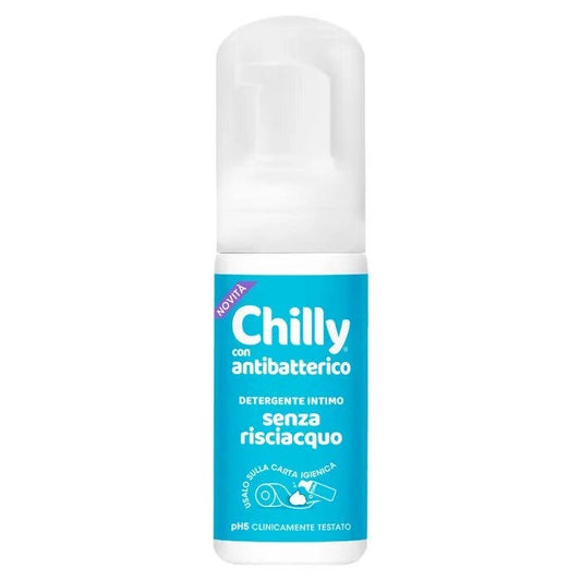 Chilly Mousse Detergente Intimo Antibatterico Senza Risciacquo 100ml