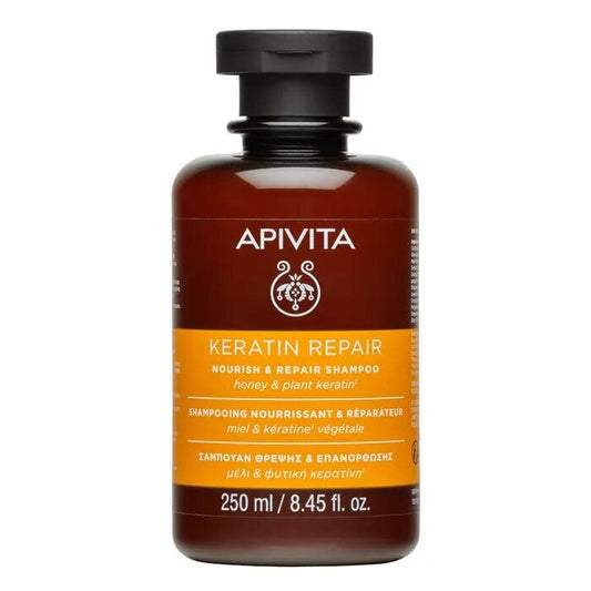 Apivita Keratin Repair Shampoo Nutriente Riparatore 250ml