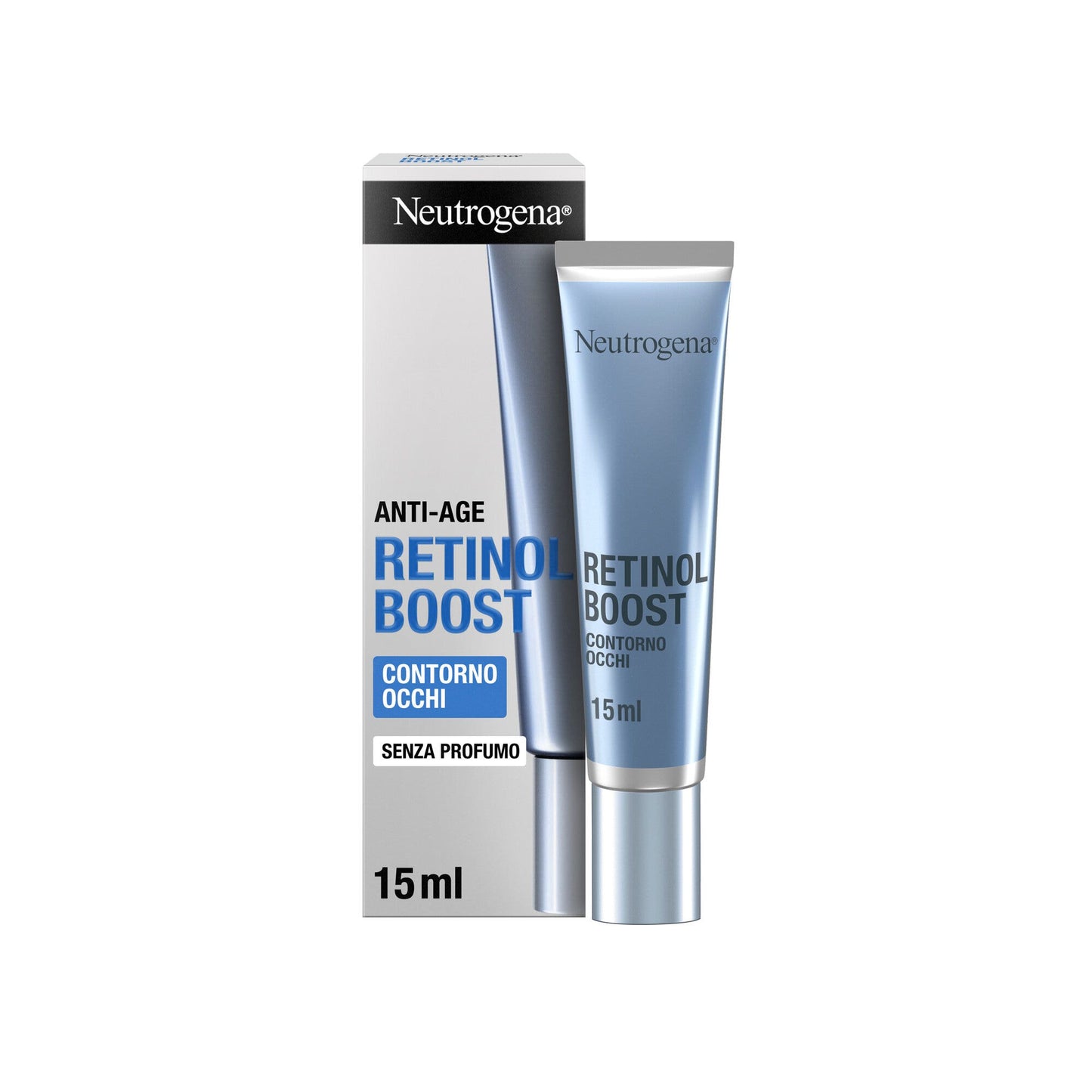 Neutrogena Retinol Boost Crema Contorno Occhi con Retinolo Puro e Acido Ialuronico 15ml