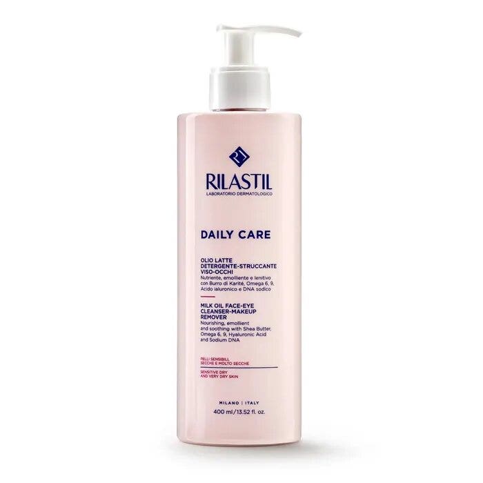 Rilastil Daily Care Olio Latte Detergente Struccante Viso/Occhi 400ml