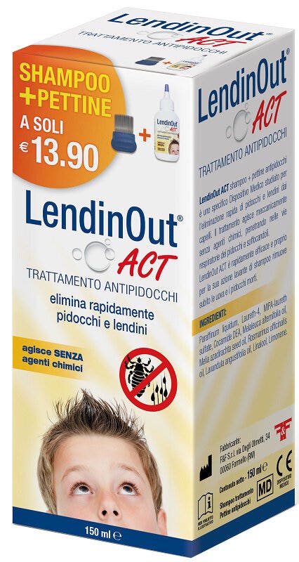 Lendinout Act Antipidocchi 150ml