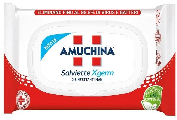 Amuchina XGerm Salviettine Mani 20 Pezzi