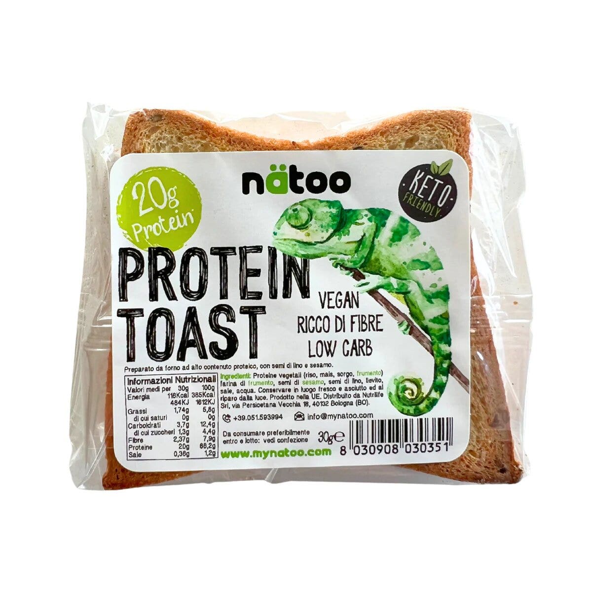 Natoo Protein Toast 12 X 30g