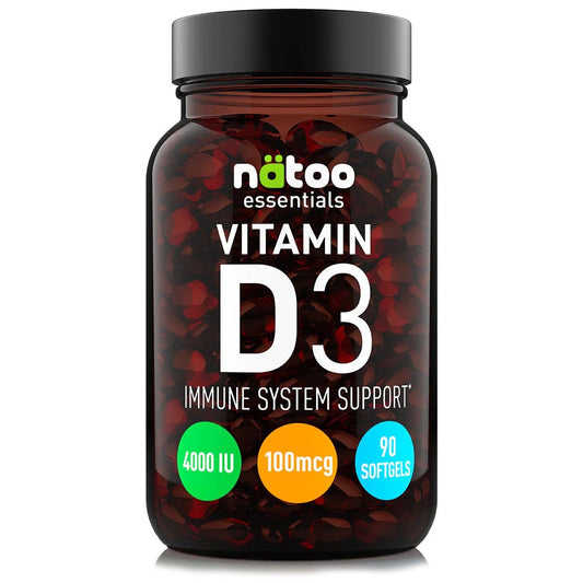 Natoo Essentials Vitamin D3 4000 UI 90 Perle