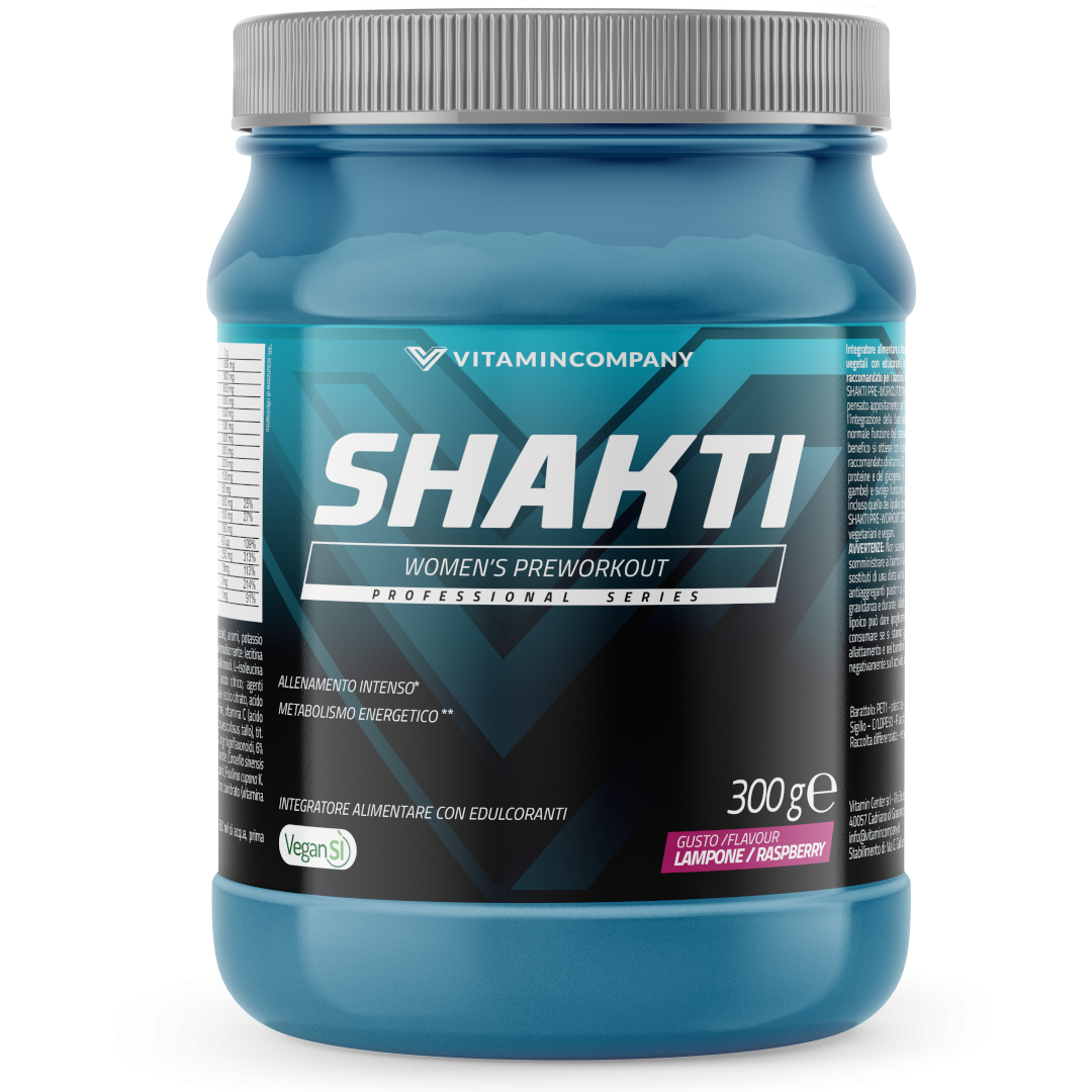 Vitamincompany Shakti Pre Workout Donna Lampone 300g