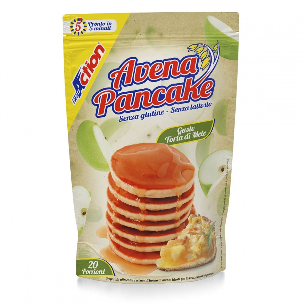 Proaction Avena Pancake Torta Di Mele 20 Porzioni