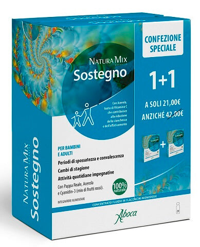 Aboca Natura Mix Advanced Sostegno 10+10 flaconcini