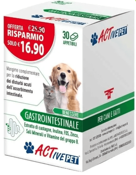 Active Pet Gastrointestinale 30 compresse