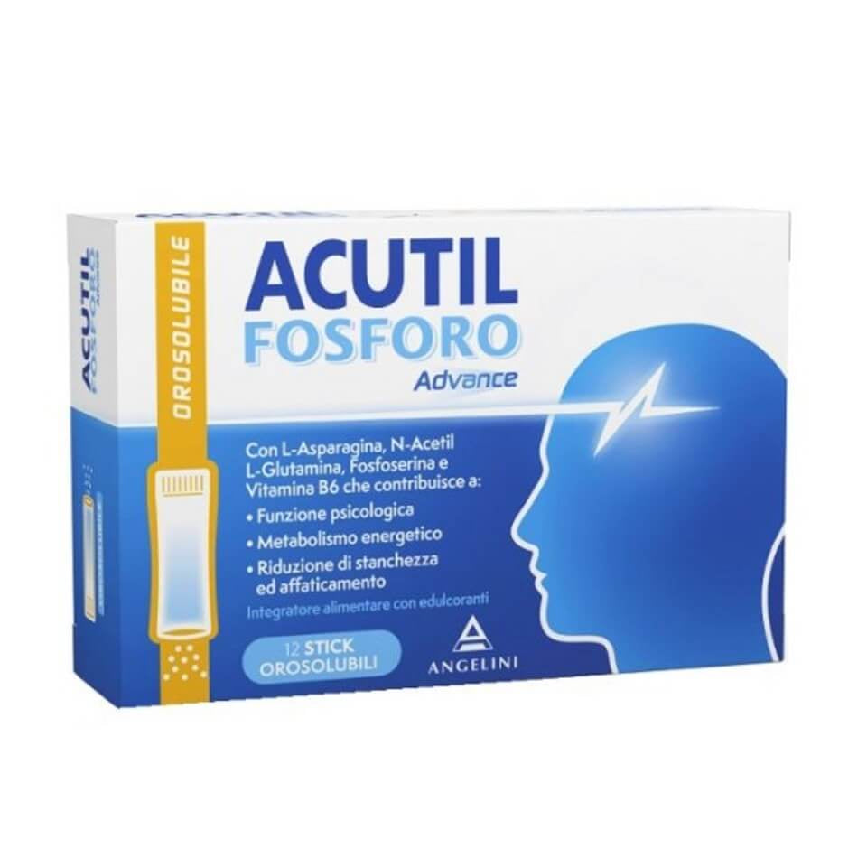 Acutil Fosforo Advance 12 Stick Orosolubili