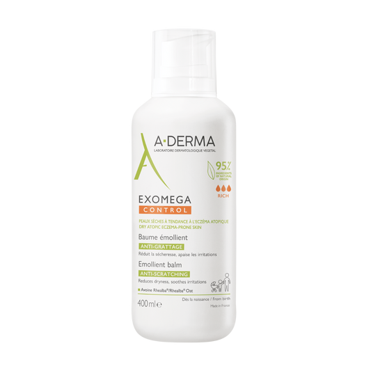 A-Derma Exomega Control Balsamo Emolliente Anti-Grattage 400ml