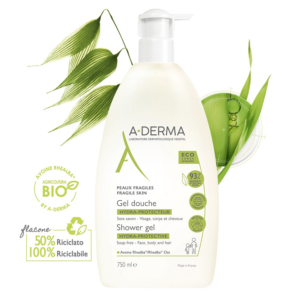 A-Derma Les Indispensables Gel Doccia Hydra Protettivo 750ml