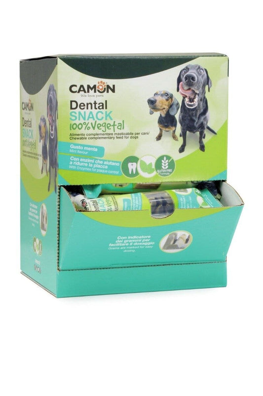 Camon Dental Snack Con Enzimi Attivi Per Cani 35g 12cm