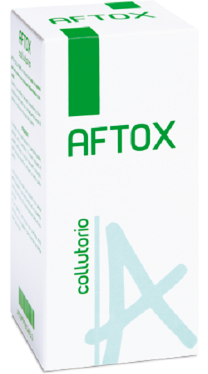 Aftox Collutorio Flacone Bianco, Con Tappo E Misurino Dispositivo Medico Indicato In Tutte Le Lesioni Del Cavo Orale E Nei Processi Infiammatori Correlati 100 Ml 1 Pezzo