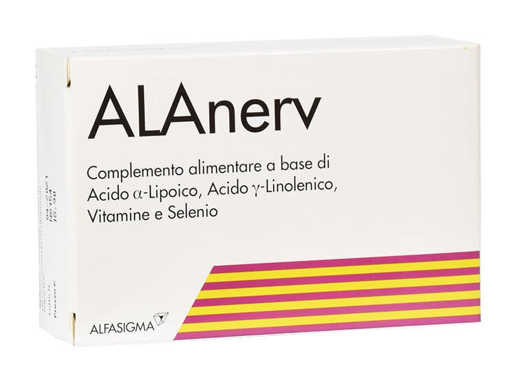 Alanerv Integratore Antiossidante 20 capsule softgel