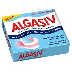 Algasiv Cuscinetti per dentiera Inferiore 15 pezzi