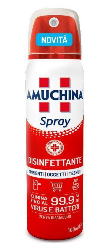 Amuchina Spray Ambienti Oggetti Tessuti 100ml