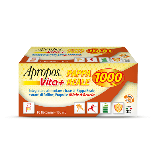 Apropos Vita+ Pappa Reale 1000mg 10 flaconcini