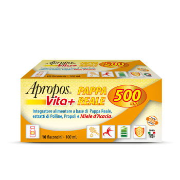 Apropos Vita+ Pappa Reale 500mg 10 flaconcini