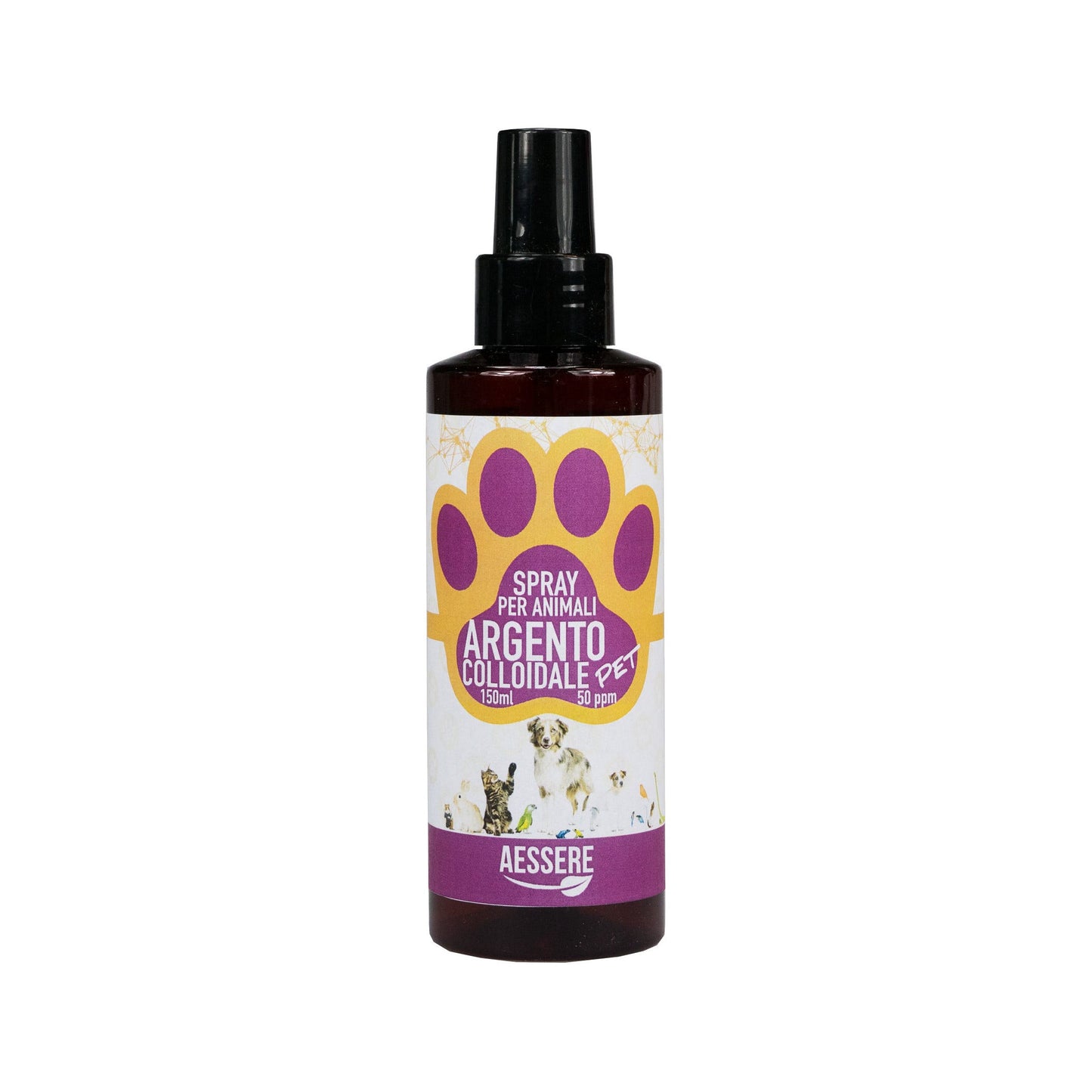 Argento Colloidale Pet 50 PPM Spray 150ml