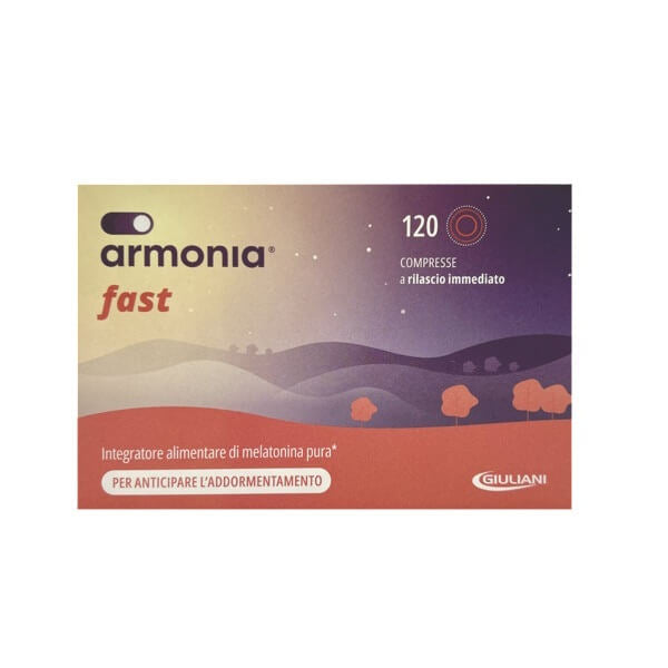 Armonia Fast Integratore di Melatonina 120 compresse