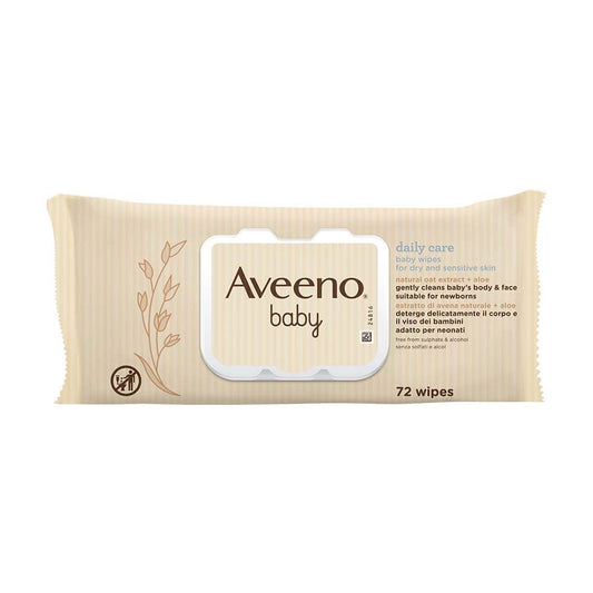 Aveeno Baby Daily Care Salviette 72 pezzi