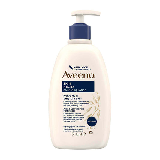 Aveeno Skin Relief Crema Nutriente Lenitiva 500ml