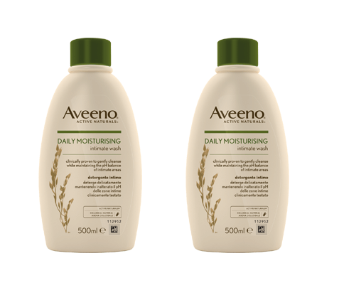 Aveeno Detergente Intimo BiPack 2x500ml