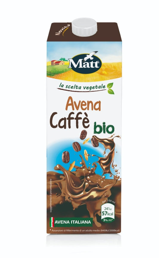 Matt Avena Caffe' Bio  Bevanda Vegetale 1 Litro