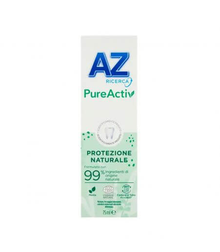 AZ Pureactiv Protezione Naturale Dentifricio 75ml