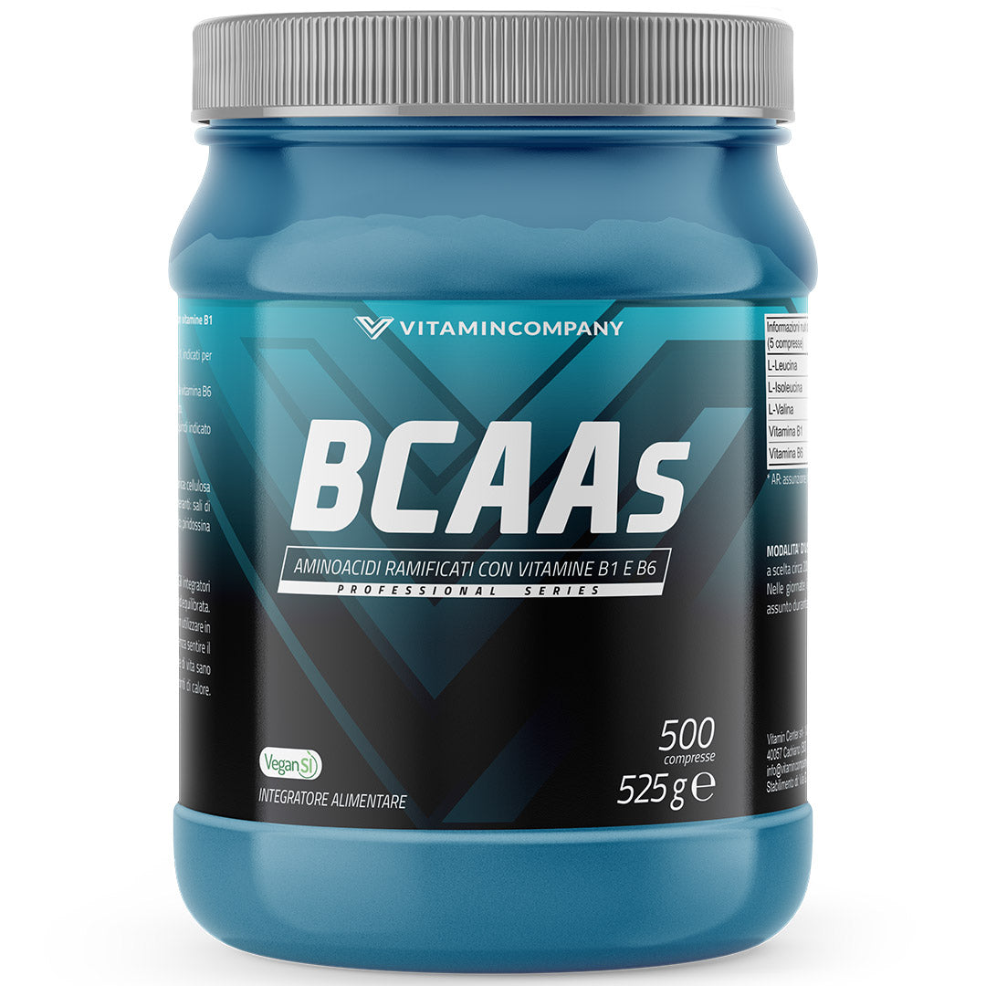 Vitamincompany BCAAs Aminoacidi Ramificati 500 Compresse