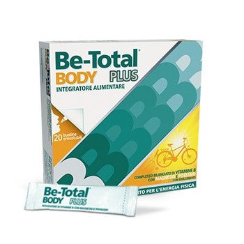 BeTotal Body Plus Integratore Vitamine B, Magnesio e Potassio 20 bustine