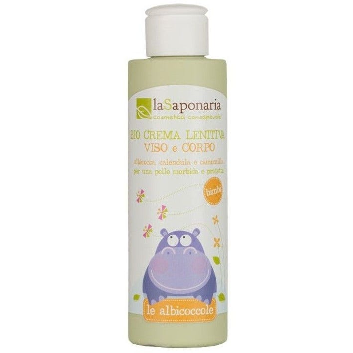 La Saponaria Bio Le Albicoccole Crema Lenitiva Viso/Corpo 150ml