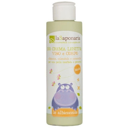 La Saponaria Bio Le Albicoccole Crema Lenitiva Viso/Corpo 150ml