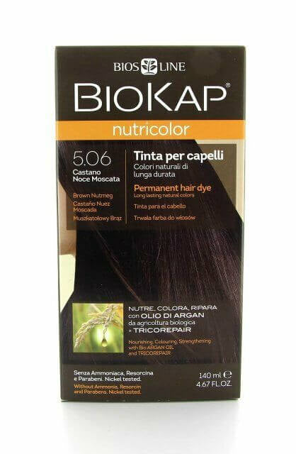 Biokap Nutricolor Tinta 5.06 Castano Noce Moscata 140ml