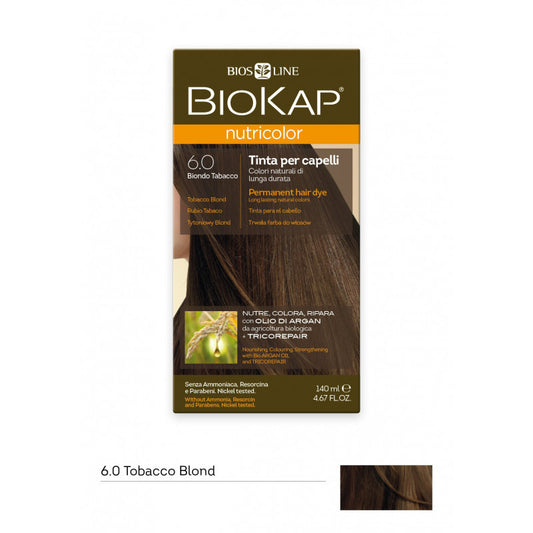 Biokap Nutricolor Tinta 6.0 Biondo Tabacco 140ml