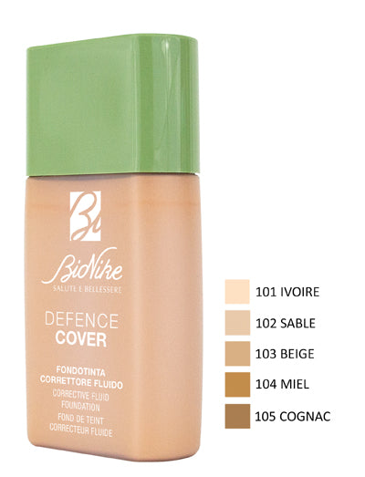 Bionike Defence Cover Fondotinta Correttore Fluido 101 Ivoire 40ml