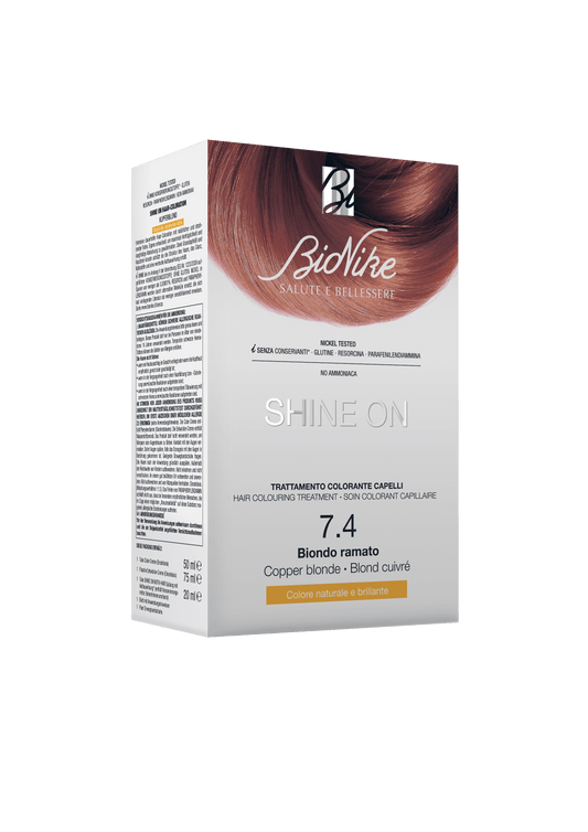 Bionike Shine On Trattamento Colorante Capelli 7.4 Biondo Ramato