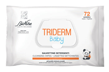 Bionike Triderm Baby Salviette Detergenti 72 pezzi