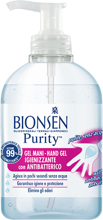 Bionsen Purity Gel Igienizzante Mani Con Antibatterico 300ml