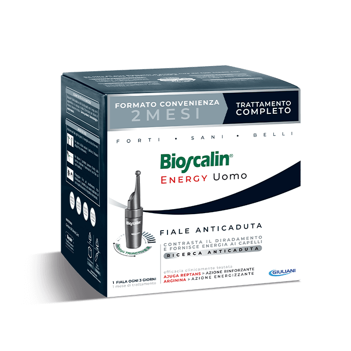 Bioscalin Energy Fiale Anticaduta Uomo 10+10 PACCO DOPPIO