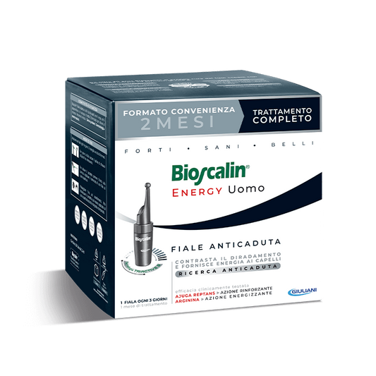 Bioscalin Energy Fiale Anticaduta Uomo 10+10 PACCO DOPPIO