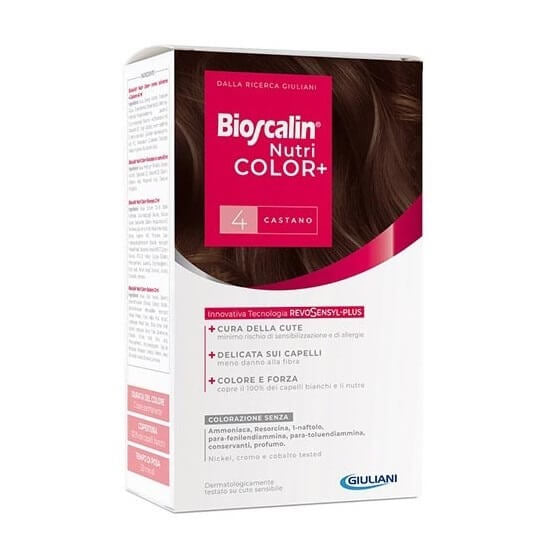 Bioscalin NutriColor Plus Colorazione Permanente 4 Castano