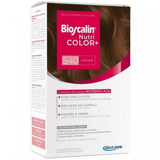 Bioscalin NutriColor Plus Colorazione Permanente 5.40 Cacao