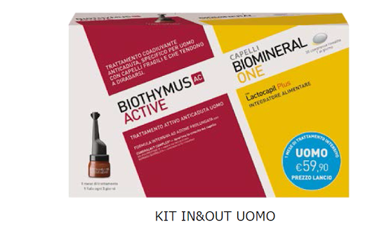 Biothymus AC Active Uomo 10 Fiale + Biomineral 30 compresse