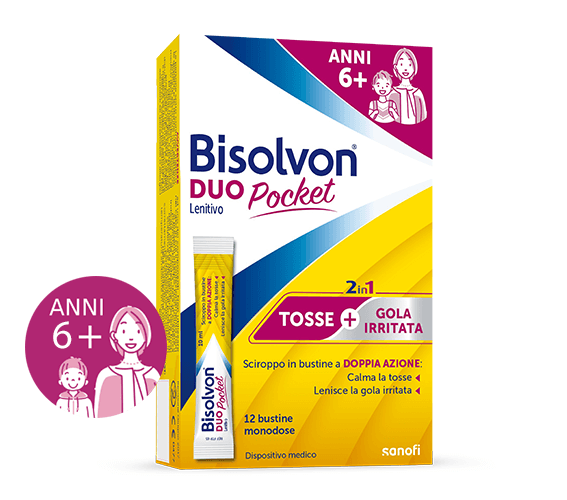 Bisolvon Duo Pocket Lenitivo 12 bustine