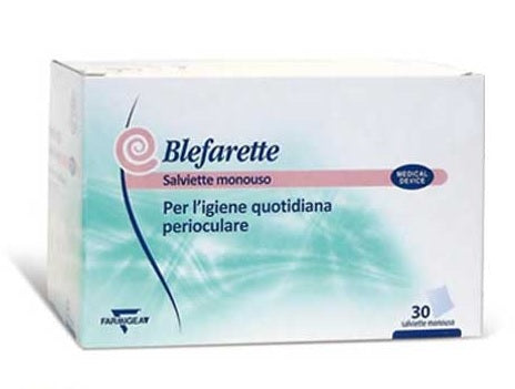 Blefarette Salviette Monouso Oculari 30 Pezzi