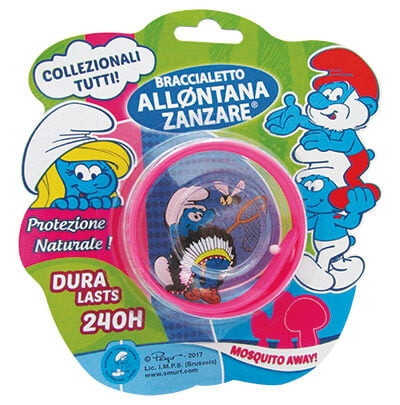 Braccialetto Allontana Zanzare Puffi