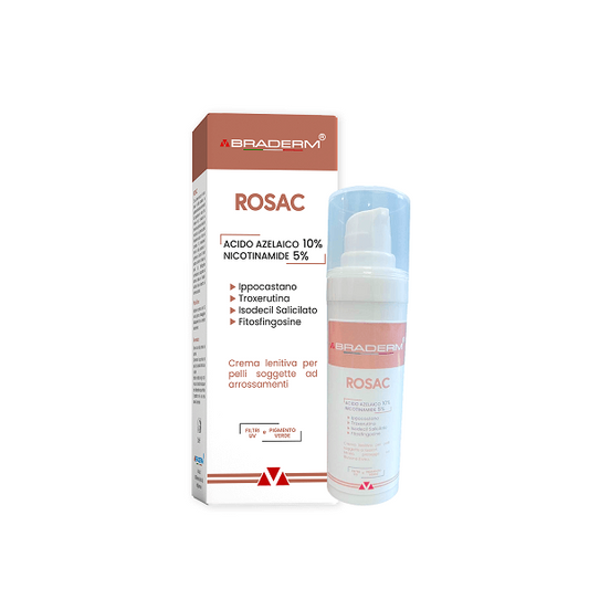 Braderm Rosac Crema Viso Lenitiva 30ml